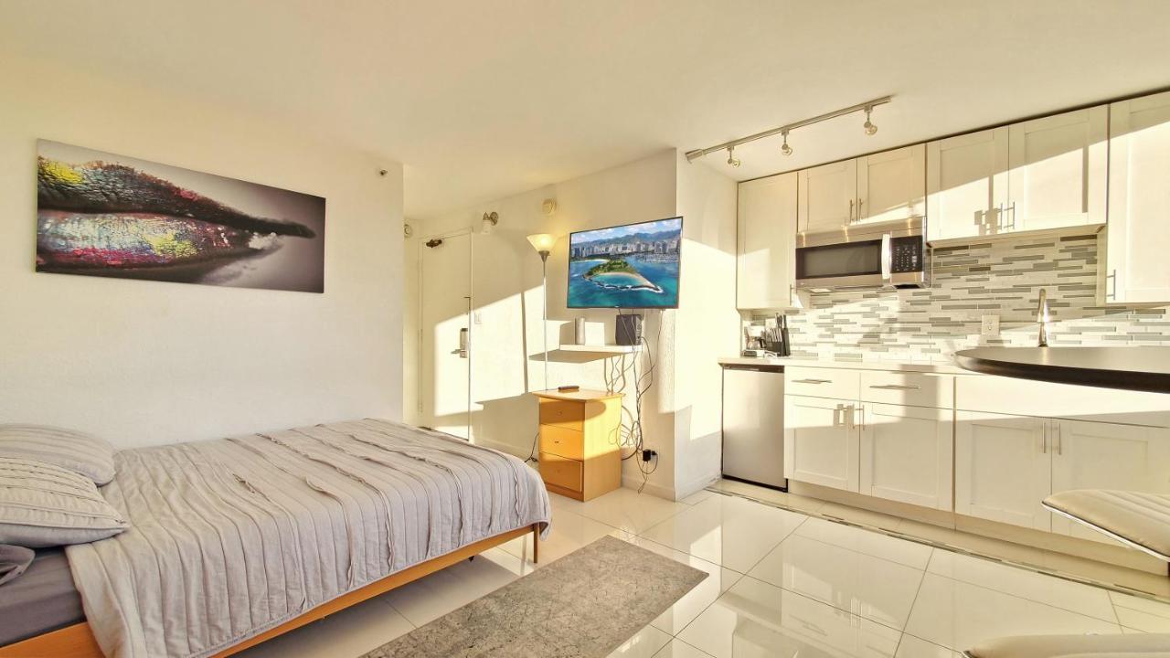 Waikiki Beach Cozy Studio No Resort Fee Honolulu Luaran gambar